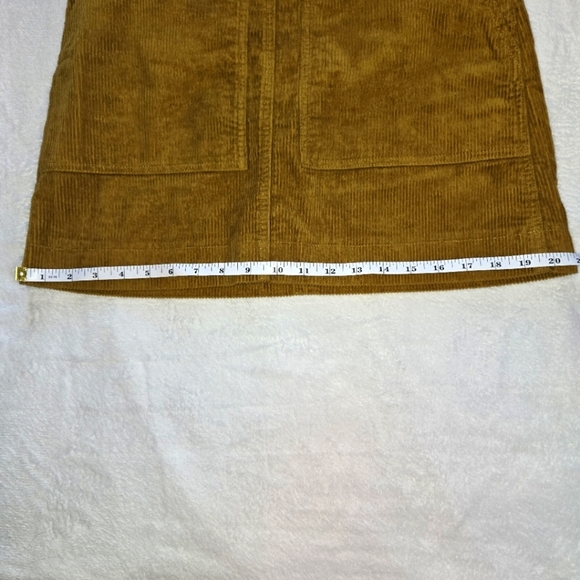Uni Olo Corduroy Mini Sz 1 Beach Pool Park .. Short Skirt, Deep Pockets SLAY! - Picture 14 of 14
